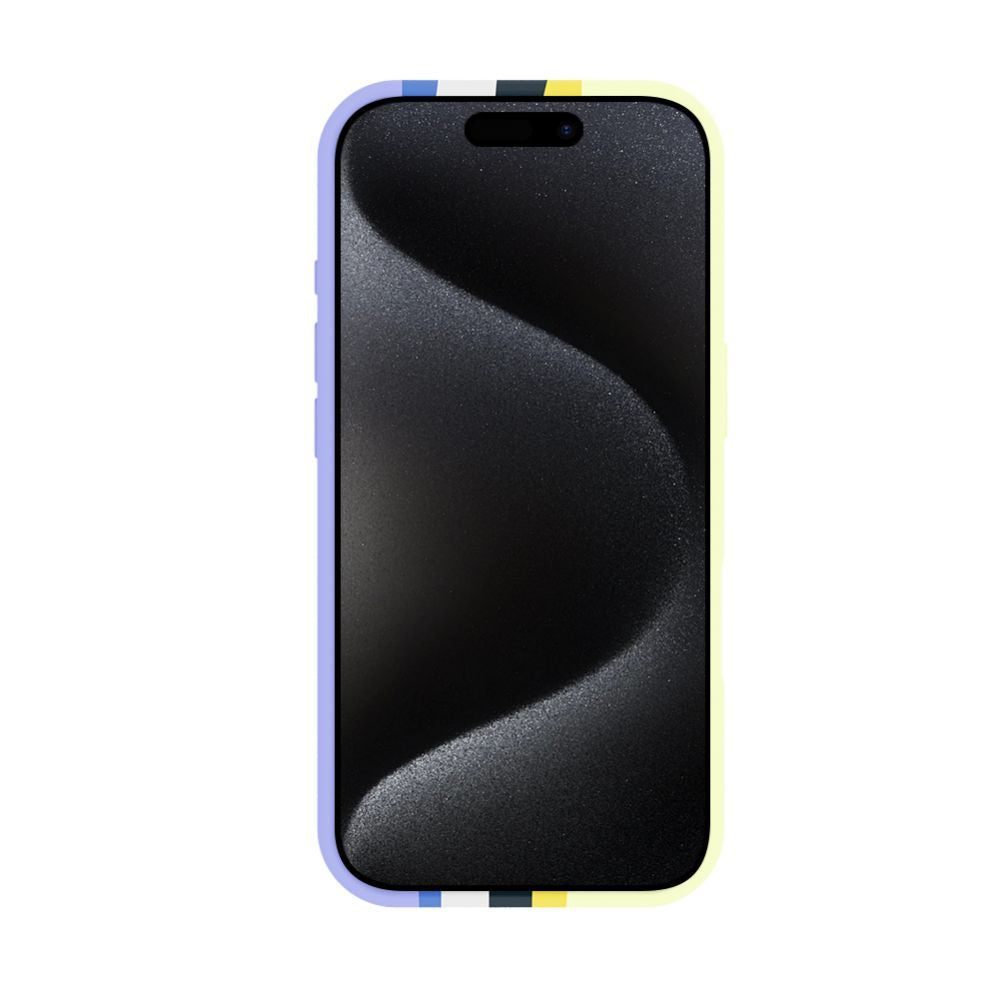 Чехол на заднюю панель Evelatus Apple iPhone 16 Pro Multi-Colored Silicone Case With MagSafe Ceramic White