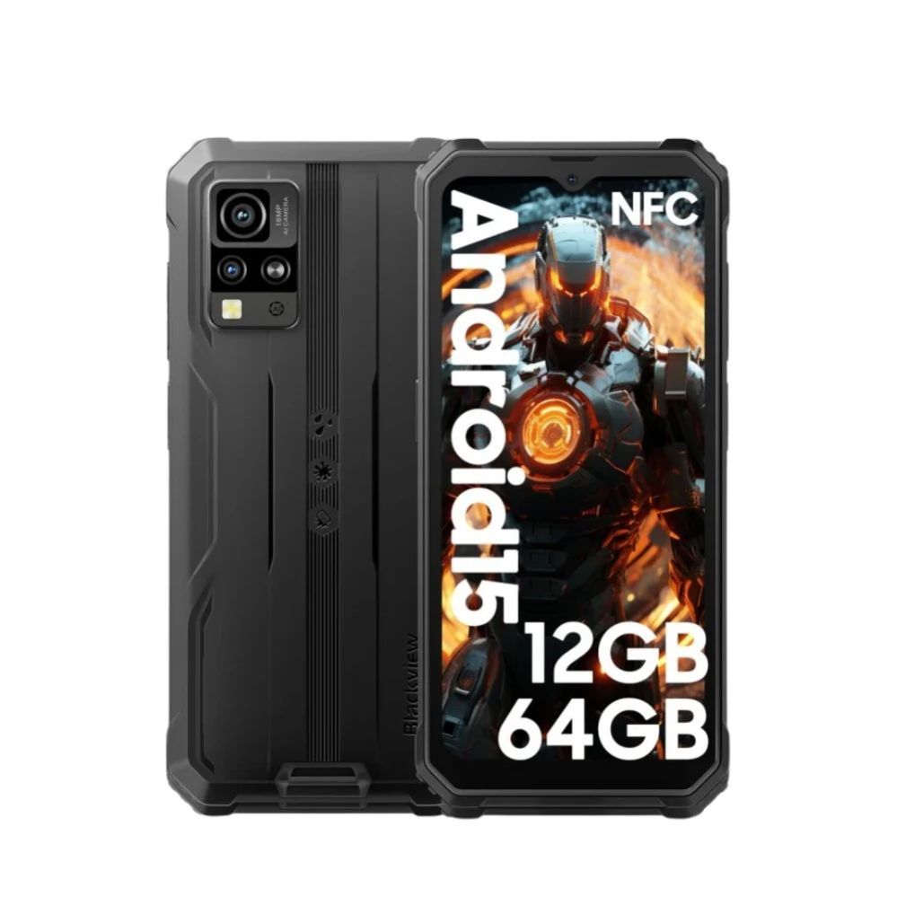 Smartphone Blackview  BV4800 SE Rugged Smartphone 4GB/64GB 4G Outdoor Phone Black