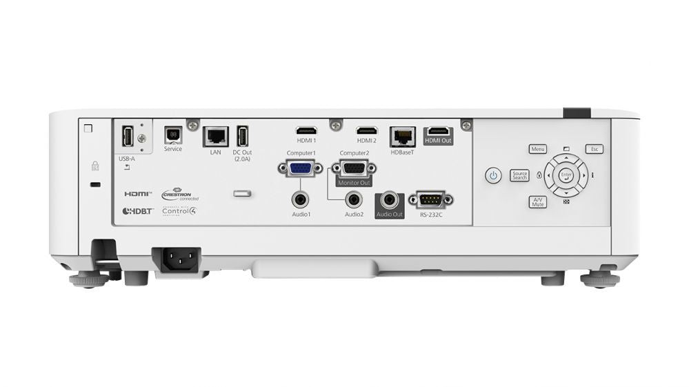 Printer EPSON Laser Projector EB-L530U WUXGA (1920x1200), 5200 ANSI lumens, White, Lamp warranty 12 month(s)