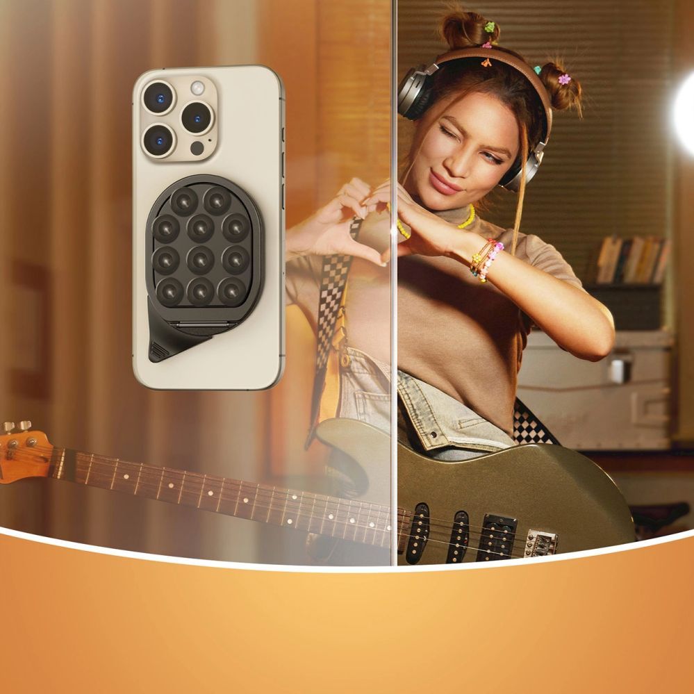Авто держатель Joyroom  Joyroom JR-ZS418 Smartphone Holder with Stand and Suction Cups with MagSafe - Black