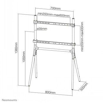 TV bracket NEOMOUNTS BY NEWSTAR NEOMOUNTS FLAT SCREEN FLOOR STAND (37-70")