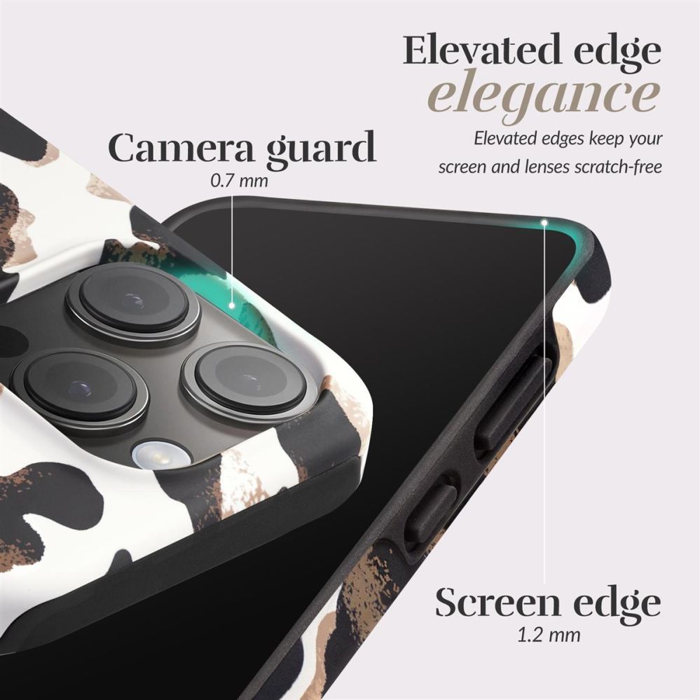 Back panel cover Mio  MIO Leopard Magsafe Compatible for iPhone 16 Plus