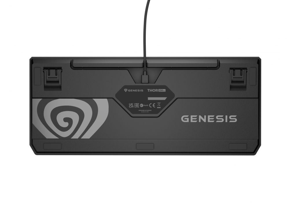 Arvuti klaviatuur Genesis  THOR 230 | Mechanical Gaming Keyboard | Wired | US | Naval Blue Positive | USB Type-A | Outemu Panda