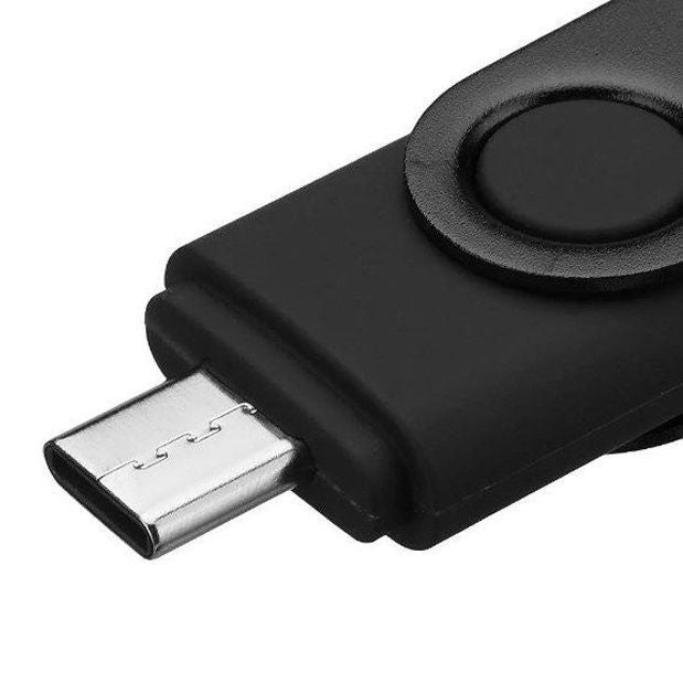 Flash drive Evelatus  USB Flash to Type C EFD02 16GB Black