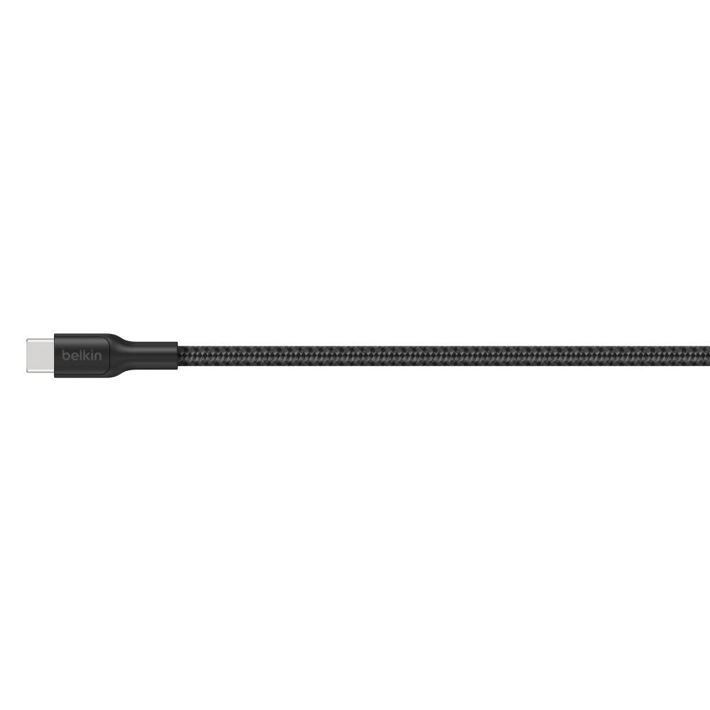 Cable Belkin  USB-C TO USB-C 240W 2.0, BRAIDED PCR, 2M Black