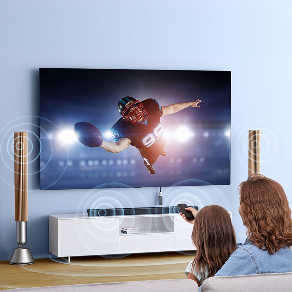 Kaabel Ugreen  Ugreen HD165 HDMI (Male) / HDMI (Female) 8K Cable 0.15m - Gray