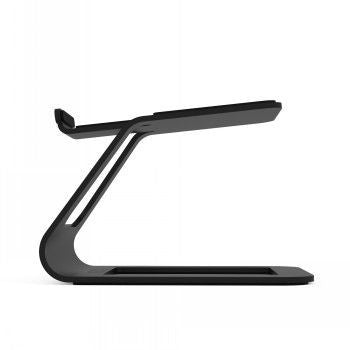 TV bracket KANTO AUDIO  KANTO AUDIO ELEVATED DESKTOP SPEAKER STANDS FOR SMALL SPEAKERS - BLACK (PAIR)