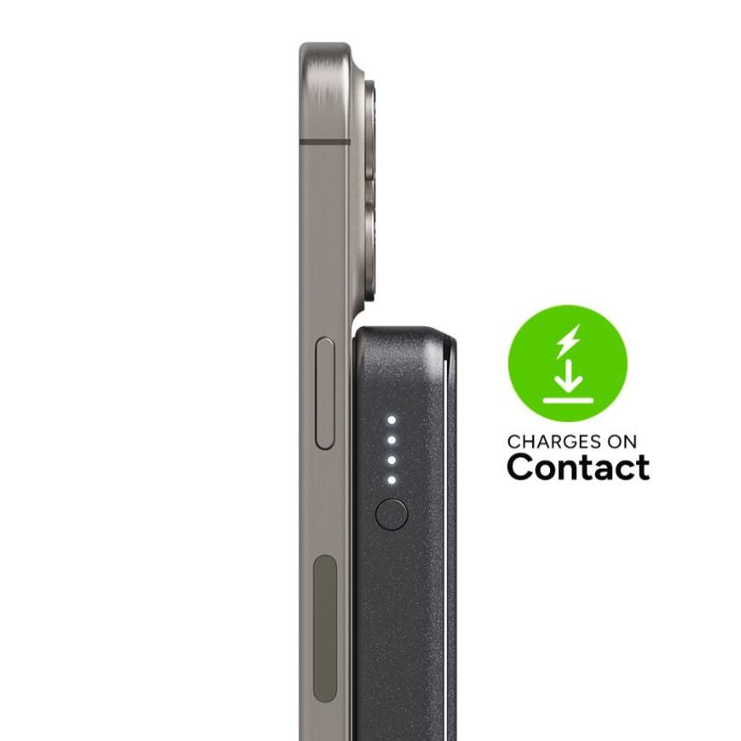 Внешний аккумулятор mophie  mophie Essentials Magnetic wireless portable battery 10000mAh Black