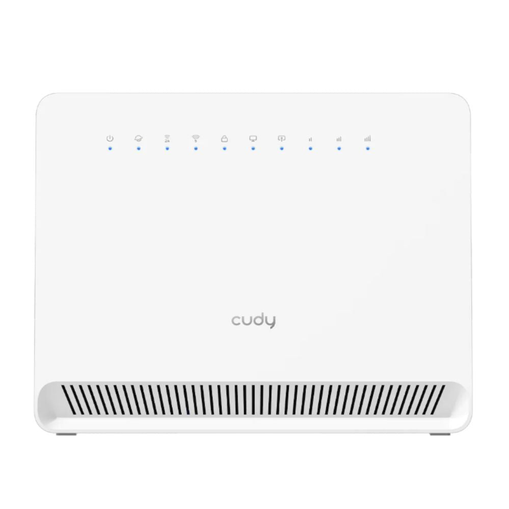 Ruuterid Cudy  LT500ELinkCell AC1200 4G LTE Cat4 Router Dual Band WiFi Nano SIM VPN Mesh Support White