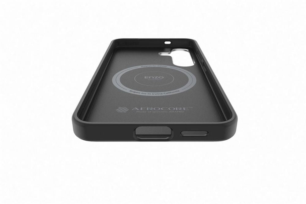 Чехол на заднюю панель Samsung  FPS936PGABW Enzo Aramid Case Samsung Galaxy S25 Plus, Black Silver