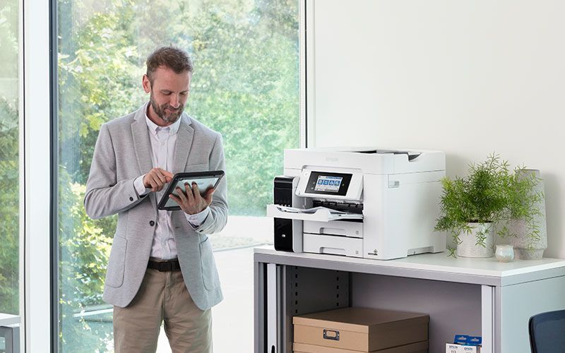 Printer EPSON Multifunctional Printer EcoTank L6580 Colour, Inkjet, A4, Wi-Fi, Light Grey