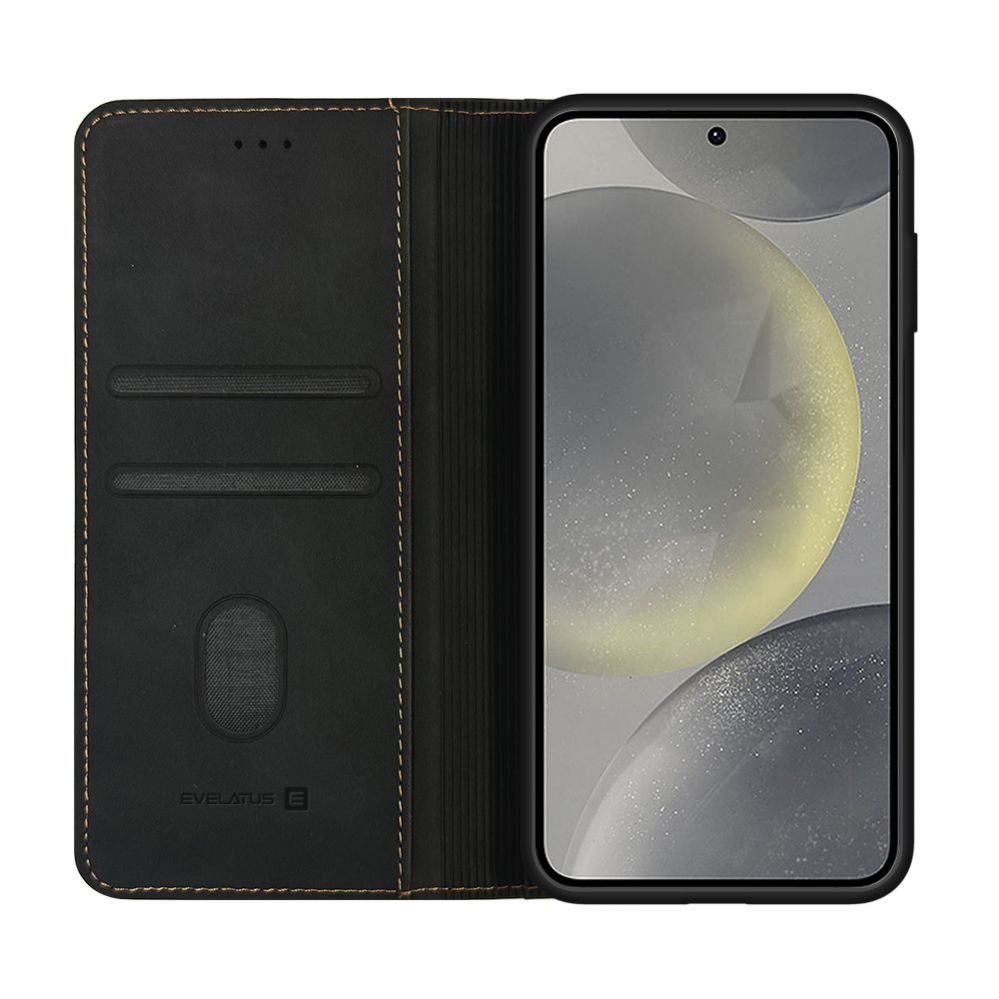 Tagakaaned Evelatus Samsung Galaxy S24 Book Case Folio Black