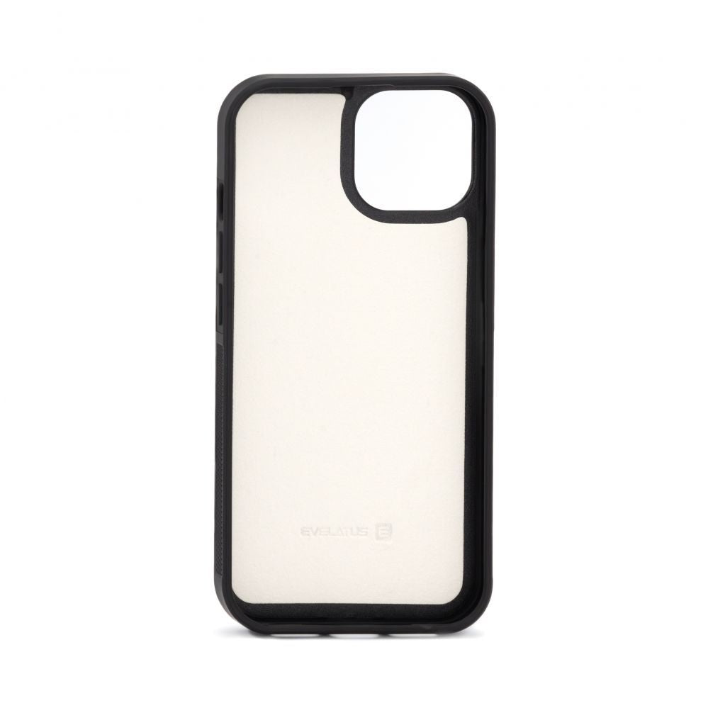 Чехол на заднюю панель Evelatus Apple iPhone 15 Leather Case Zipper Design Flower White
