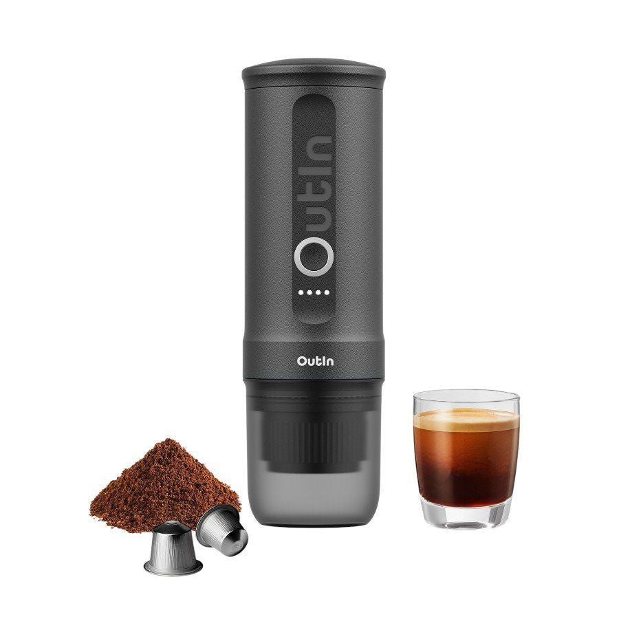 Kohvikeetja OUTIN  OUTIN Nano Espresso Machine, model OTEM-01, color Space Grey