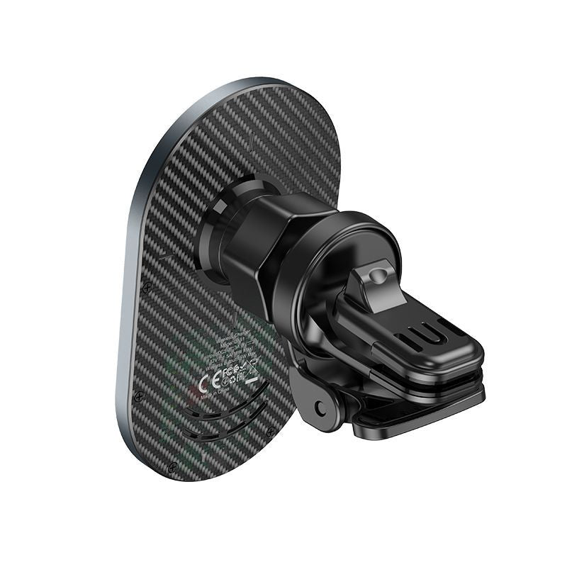 Авто держатель Hoco  CA91 Magic magnetic wireless fast charging car holder Wireless output: 5W/7.5W/10W/15W Grey