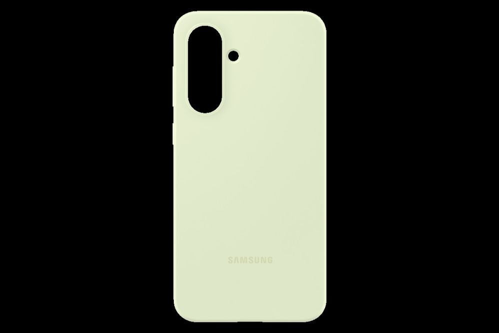 Back panel cover Samsung  PA366CGEGWW Silicone Case Samsung Galaxy A36, Light Green