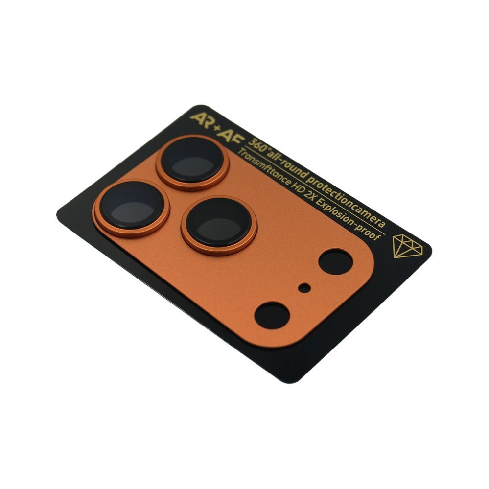 Protective glass Evelatus Apple iPhone 17 Pro Full body camera lens protection premium Orange