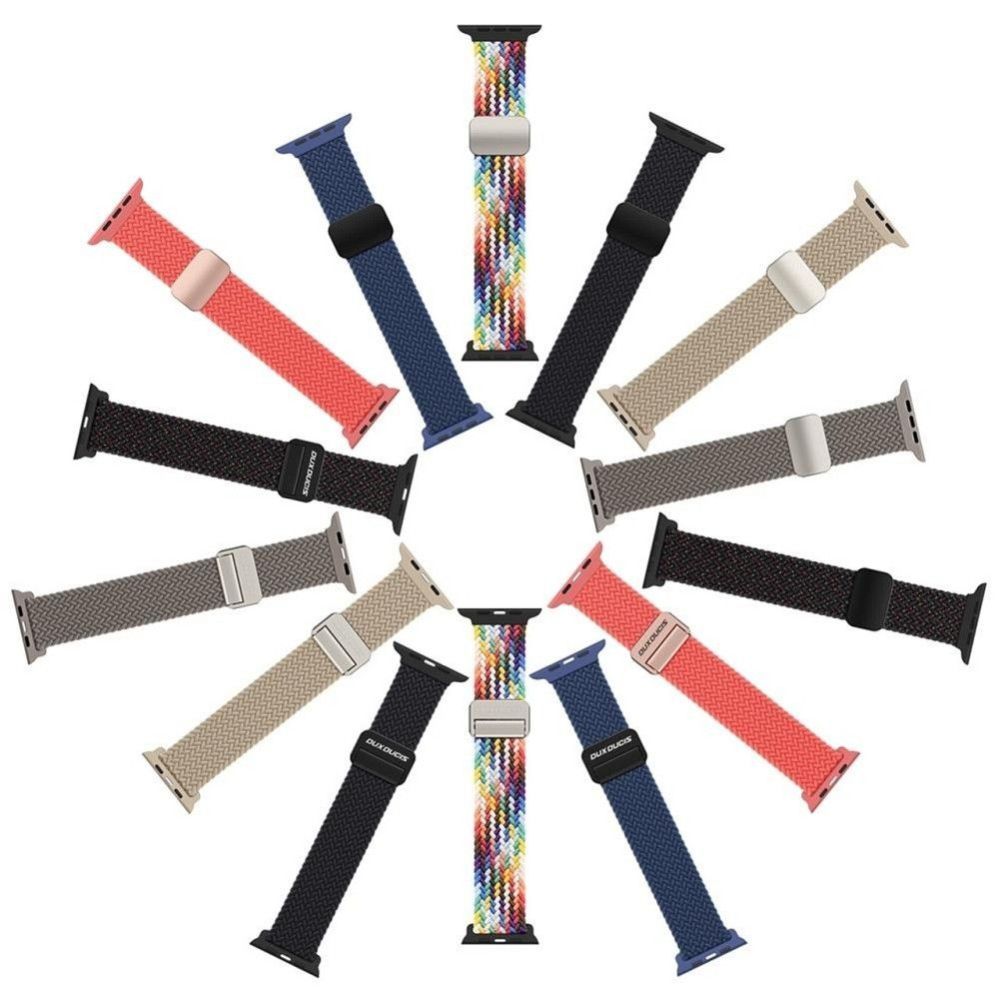 Rihm Dux Ducis  DUX DUCIS strap MIXTURE PRO stretchable braided for Apple Watch 38 / 40 / 41 mm guava