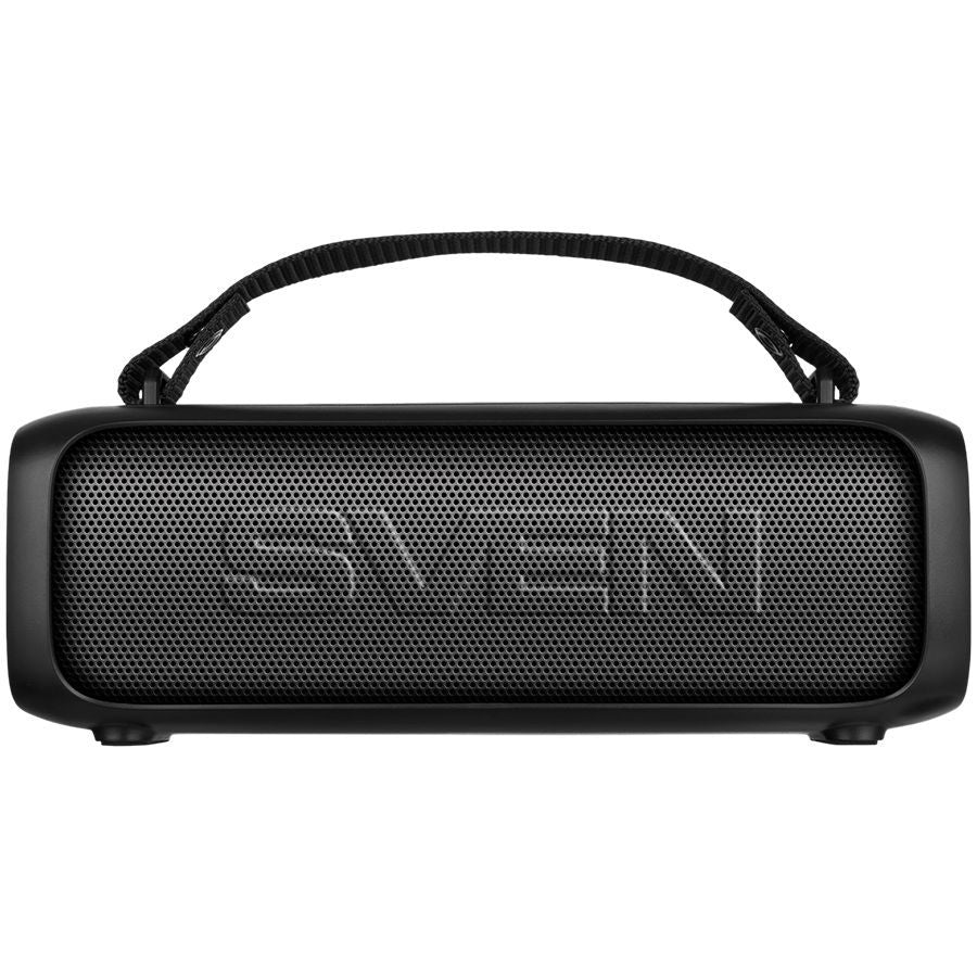 Record players Sven  Speaker 2.0 portable SVEN PS-235, black (12W, TWS, ), power output 2x6W (RMS), Bluetooth, FM, USB, lithium 1500mA*h