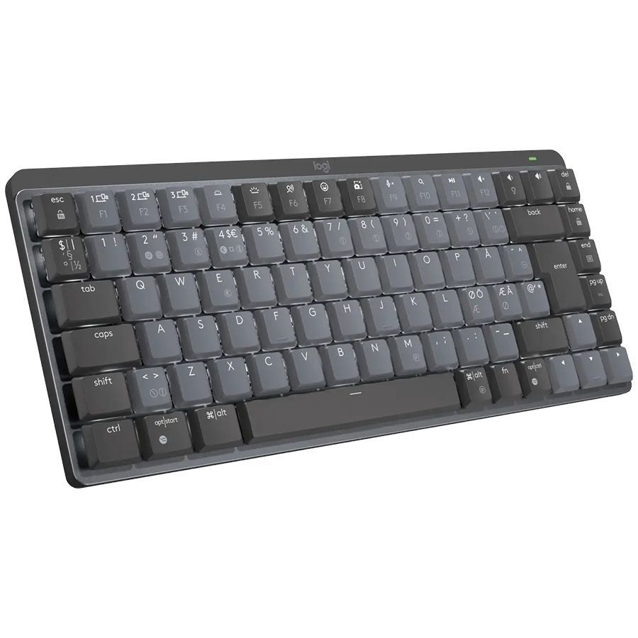 Computer keyboard Logitech  LOGITECH MX Mechanical Mini Bluetooth Illuminated Keyboard  - GRAPHITE - US INT'L - TACTILE