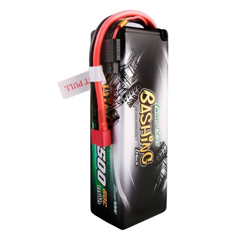 Server - Other Accessories Gens ace  Gens ace G-Tech 5500mAh 11.1V 3S1P 60C HardCase 15# car Battery