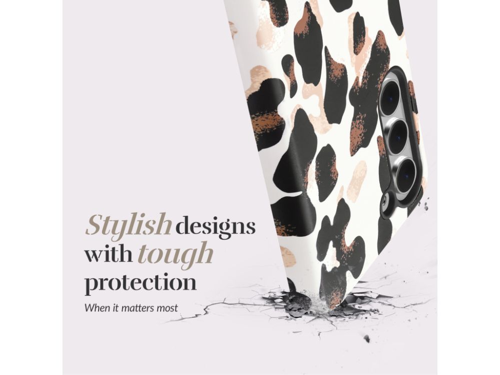 Back panel cover Mio  MIO Leopard Magsafe Compatible for Samsung S25 5G