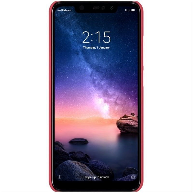 Чехол на заднюю панель Nillkin  Redmi Note 6 Pro Super Frosted Shield Case Red