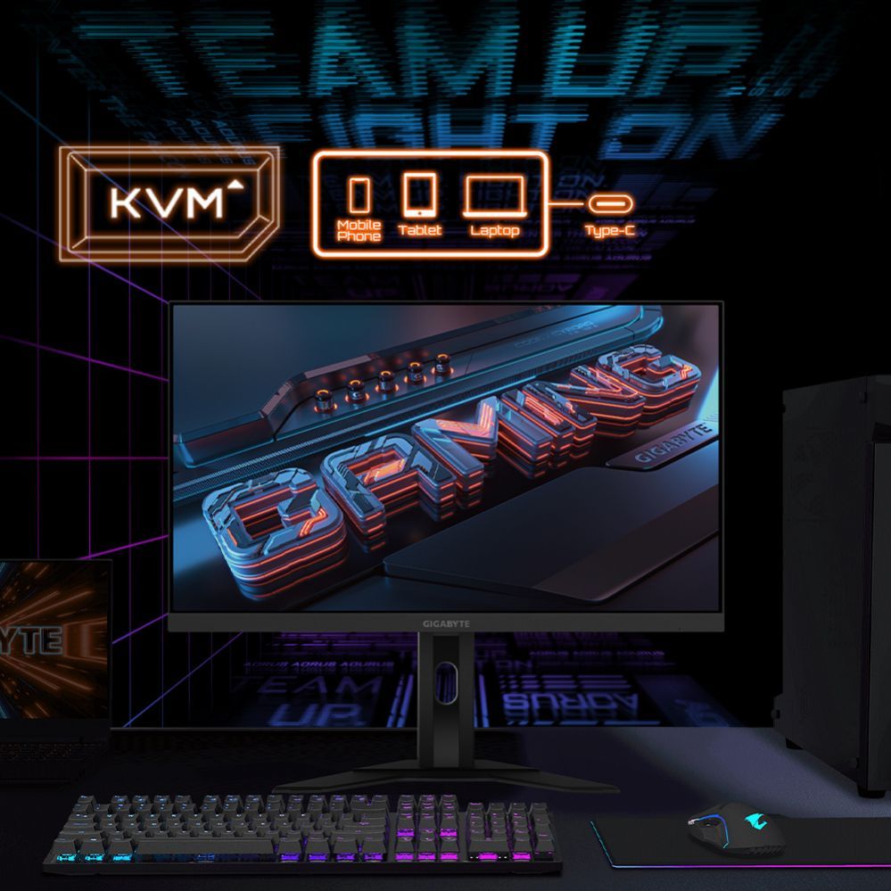 Монитор Gigabyte  M27UA EK1 Gaming Monitor 27", Black