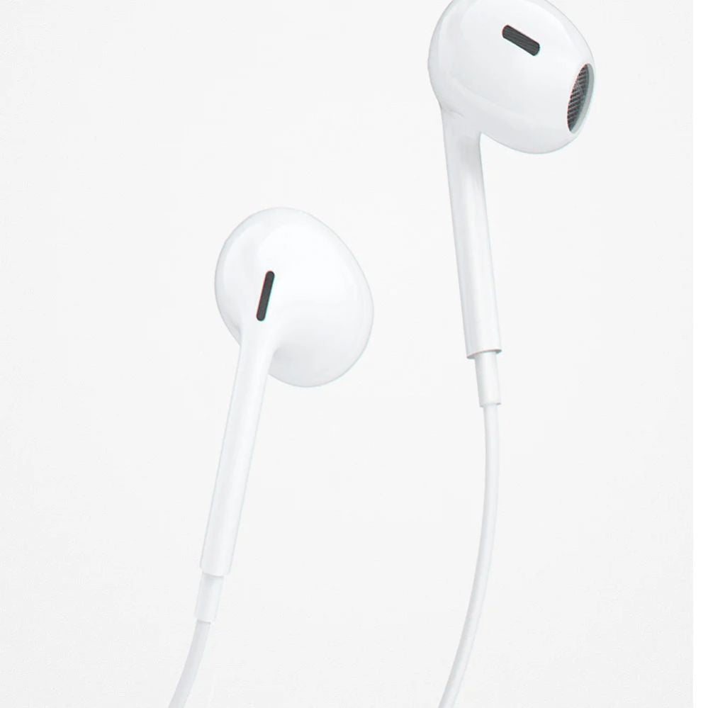 Проводные наушники Dudao  in-ear headphones with Lightning connector White