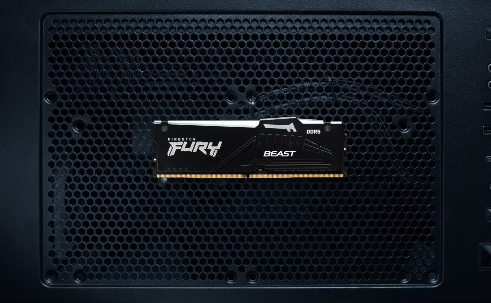Оперативная память DDR4 Kingston  Fury Beast 16GB DDR5, 6000 MHz, CL30, 288-Pin, DIMM Kit (8GB x 2)