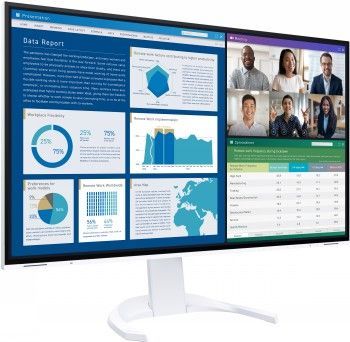 Monitorid EIZO  EIZO EV3240X 31.5" IPS 16:9 3840X2160 USB-C/94W RJ45 (WHITE)