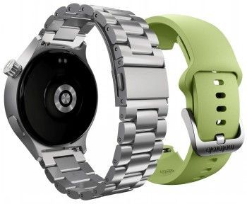 Умные часы Motorola  MOTOROLA WATCH SILVER + HERABAL GARDEN