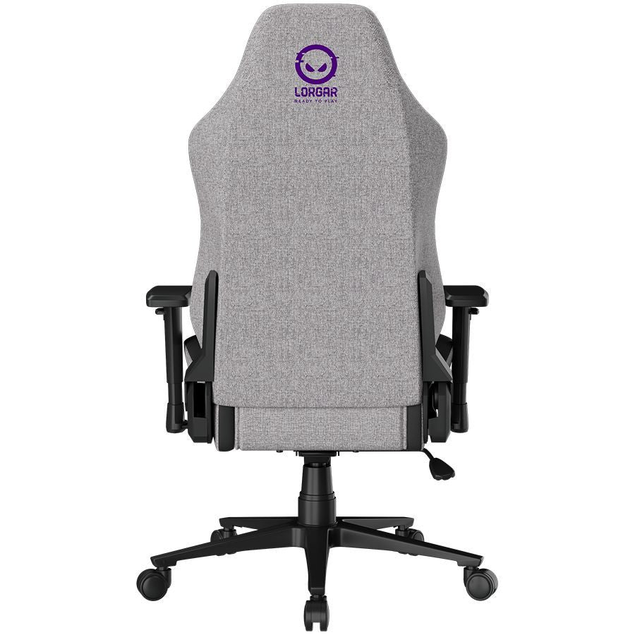 Computer chairs / desks LORGAR  LORGAR CHA41, Ergonomic Gaming Chair Advanced, premium anti-stain fabric, Grey