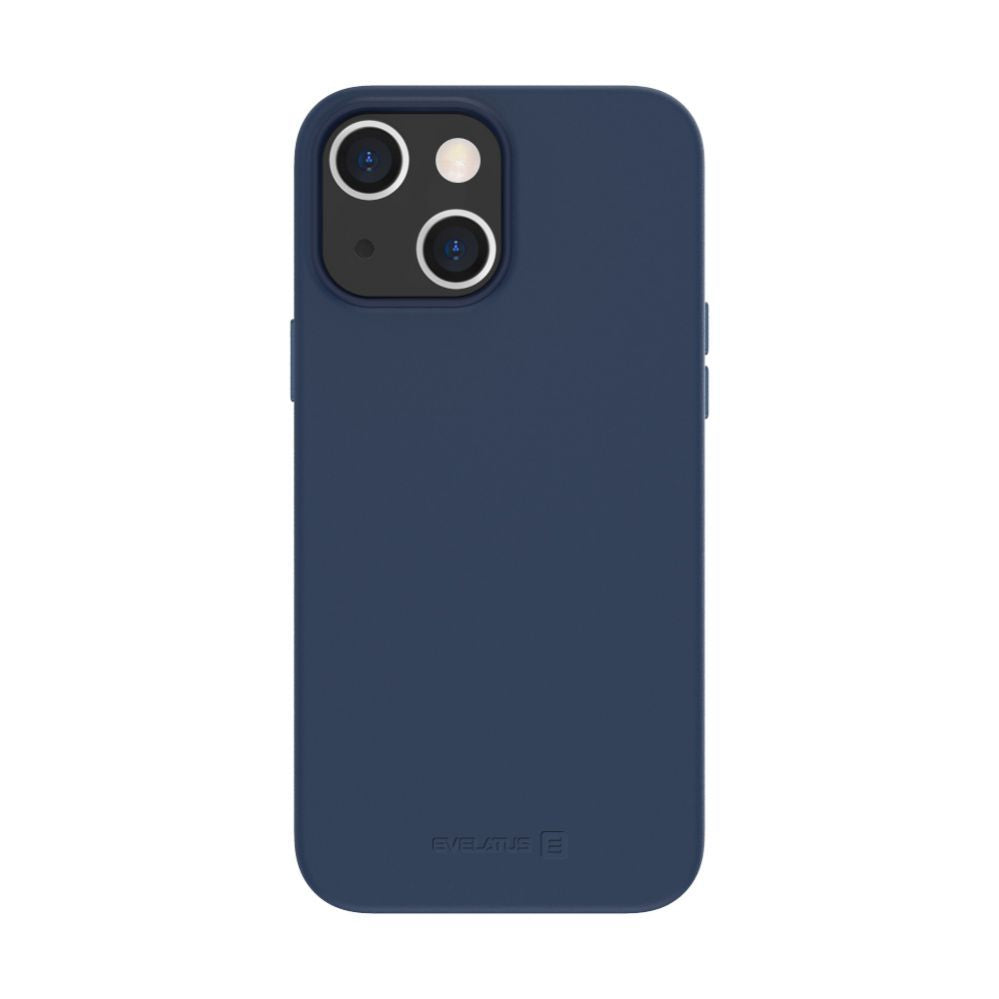 Tagakaaned Evelatus Apple iPhone 14 Plus Genuine Leather Case with MagSafe Blue