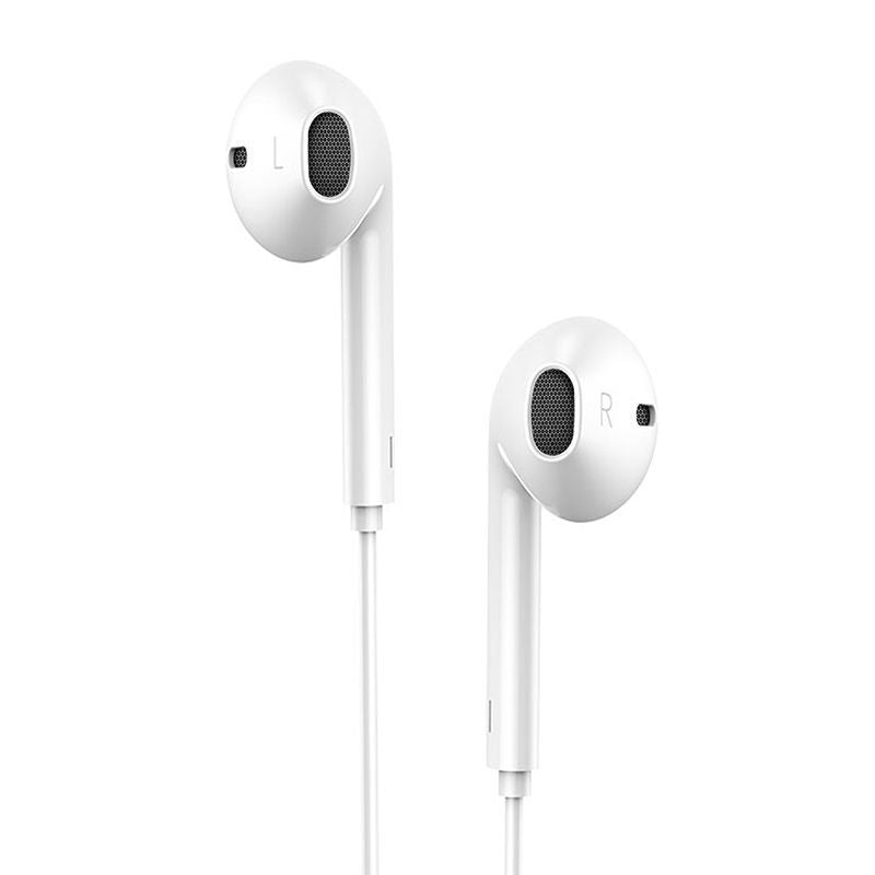 Kõrvaklapid Dudao  USB Type-C connecto Stereo Headset New ergonomic earplugs design X3C White