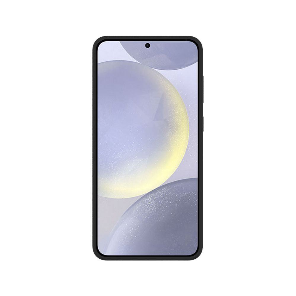Чехол на заднюю панель Evelatus Samsung Galaxy S25 Edge Premium Magnetic Soft Touch Silicone Case Black