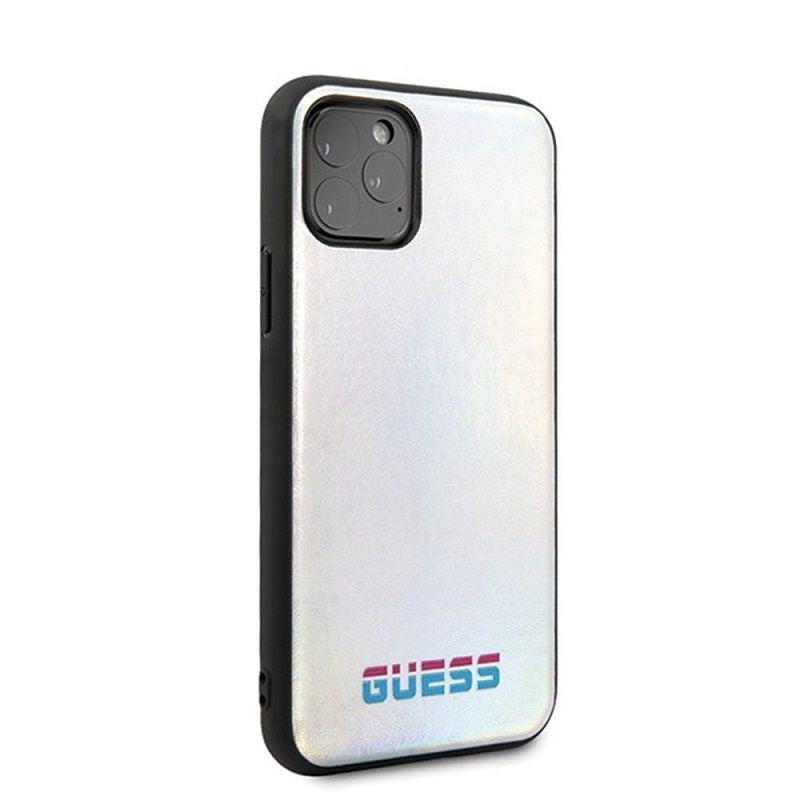 Tagakaaned Guess Apple iPhone 11 Pro Iridescent Cover Silver