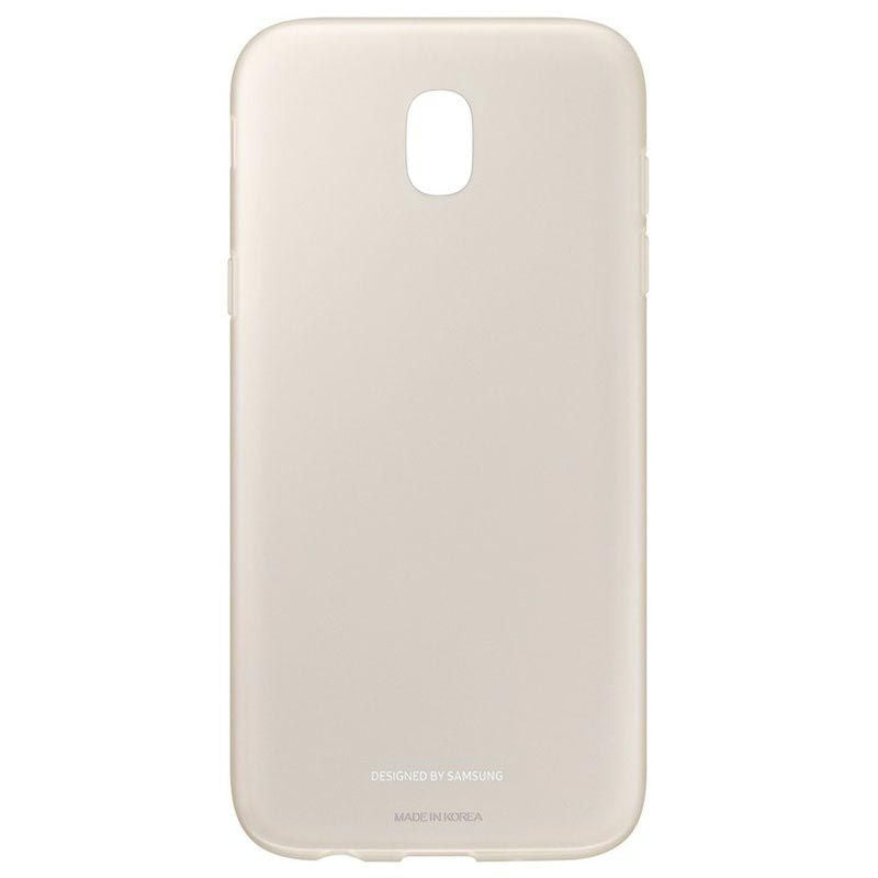 Чехол на заднюю панель Samsung  Galaxy J3 2017 Jelly Cover  EF-AJ330TFEG Gold