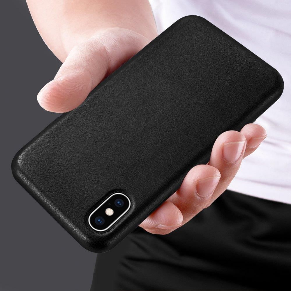 Чехол на заднюю панель Hurtel - ECO Leather case cover for iPhone 12 mini red