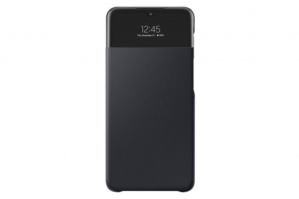 Book case Samsung  Galaxy A42 5G Smart S View Wallet Cover Black