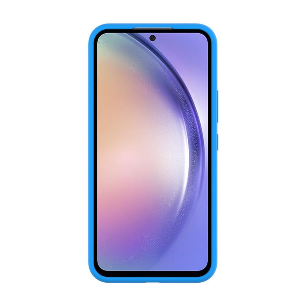 Чехол на заднюю панель Evelatus Samsung Galaxy A54 Premium Soft Touch Silicone Case Blue