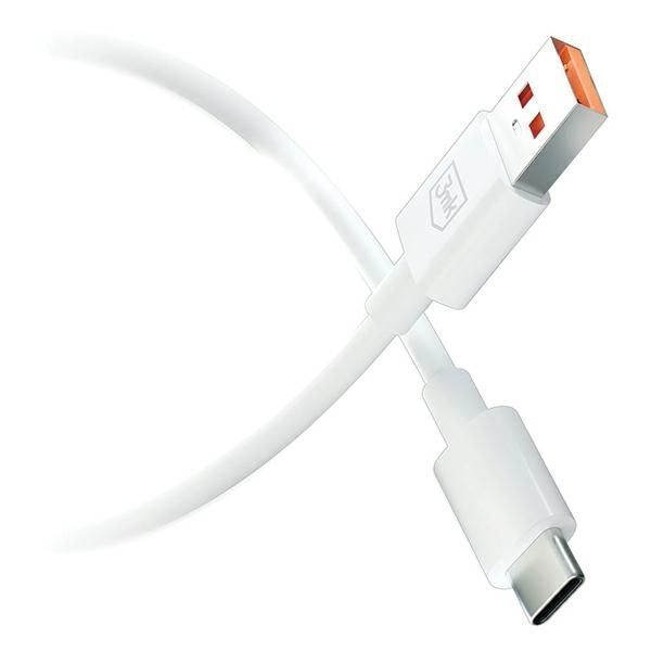 Kaabel 3MK  3MK Hyper Cable USB-A to USB-C 5A 60W 1.2m biały/white kabel