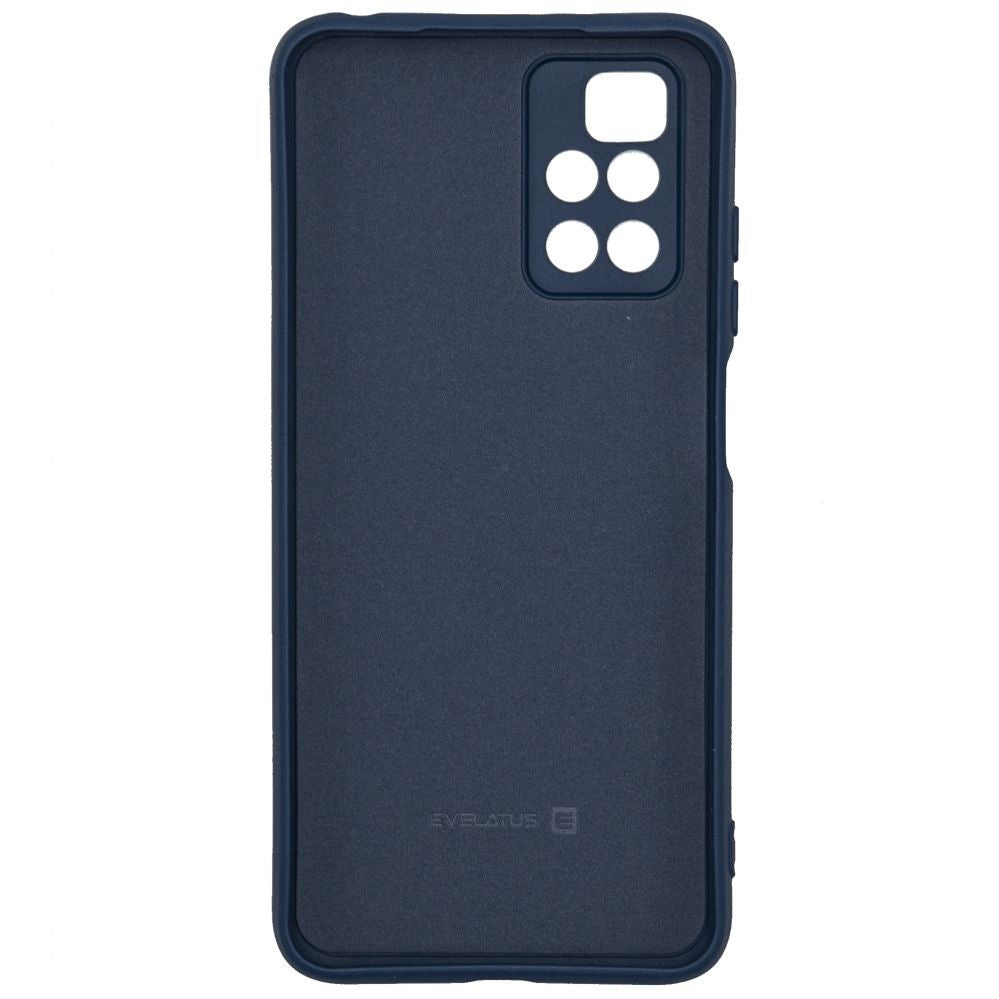 Back panel cover Evelatus Xiaomi Xiaomi Redmi 10 Nano Silicone Case Soft Touch TPU Navy Blue