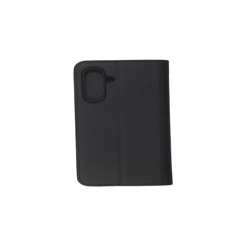 Back panel cover Just Must  JM STAND FLIP CASE for Galaxy A17 Black