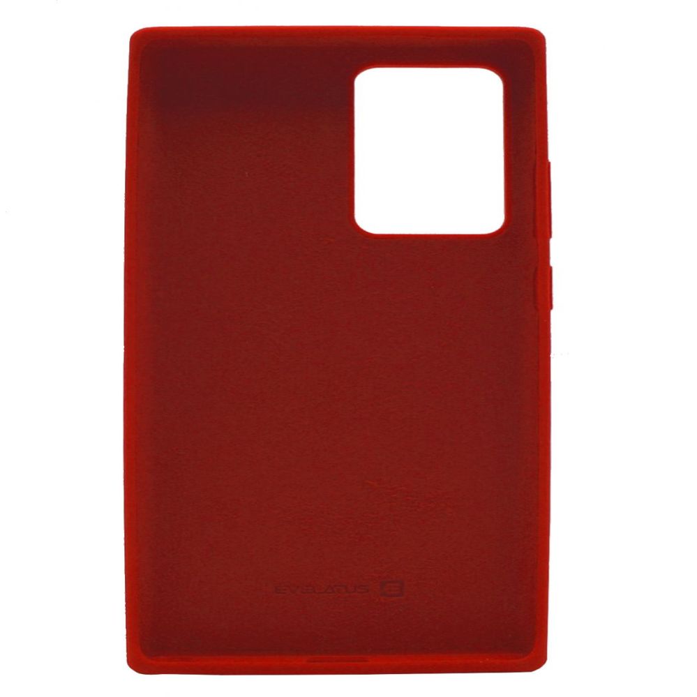 Back panel cover Evelatus Samsung Galaxy Note 20 Ultra Premium Soft Touch Silicone Case Red