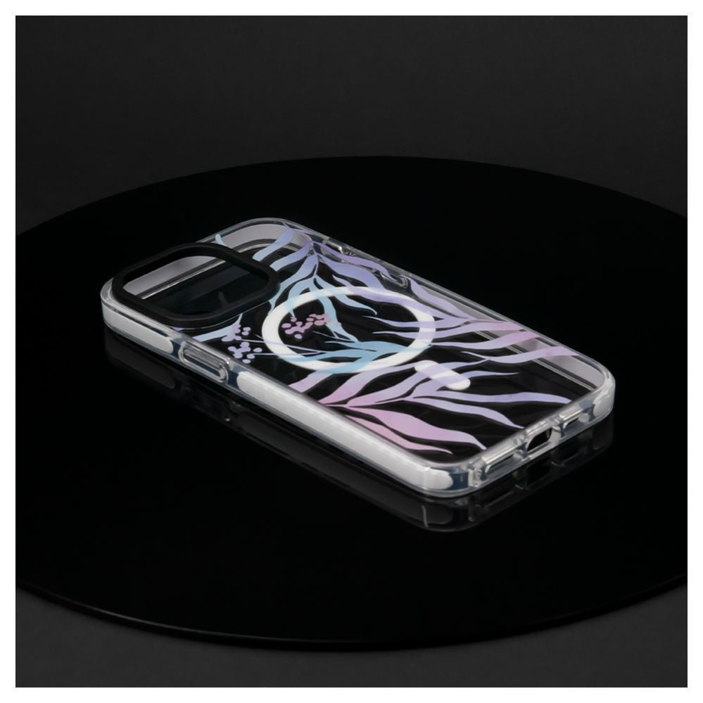 Чехол на заднюю панель Evelatus Apple iPhone 15 Pro PC+TPU With MagSafe Customized Print Flower