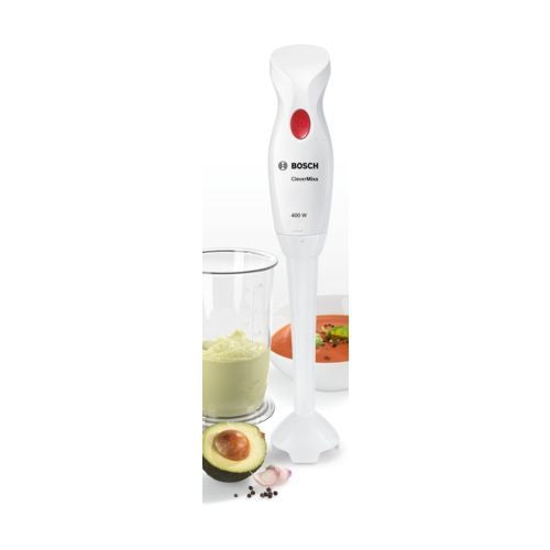 Миксеры и блендеры Bosch  | Blender | CleverMixx MSM14100 | Hand Blender | 400 W | Number of speeds 1 | White