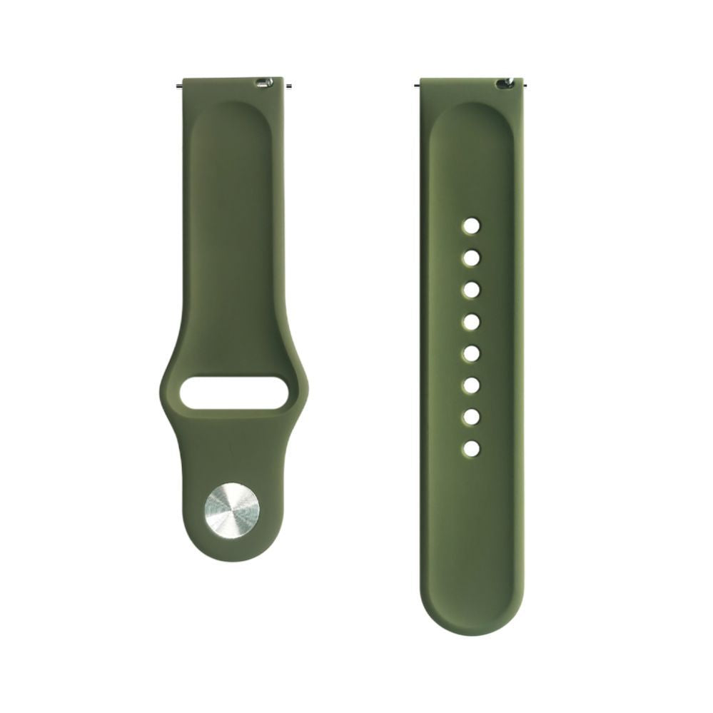Ремешок Evelatus  Evelatus Watch 20mm Silicone Loop Watch Straps (130mm M/L) Dark Green
