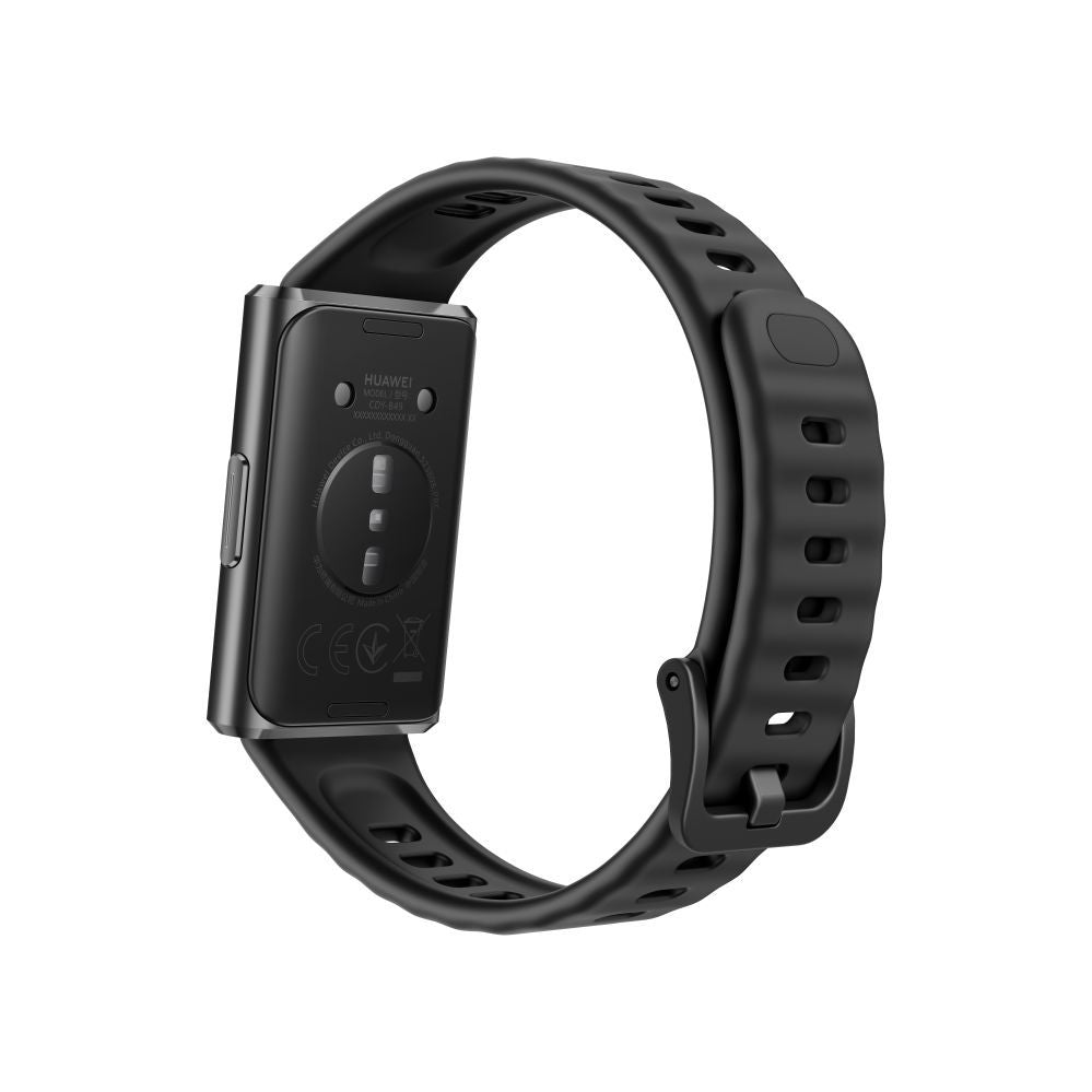 Фитнес браслет Huawei  Band 11 Pro Matte Black Aluminum Alloy Case with Black Fluoroelastomer Strap (Candy-B49F)