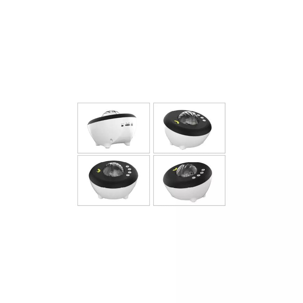 LED Spotlight Elight  J1 Aurora projector with atmosphere sounds & Bluetooth speaker Smart Wi-Fi Bluetooth App control White